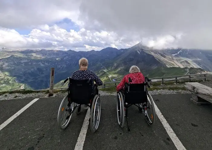 Ein Blick auf den Nationalpark Hohe Tauern, den die Beiden lange nicht vergessen werden
