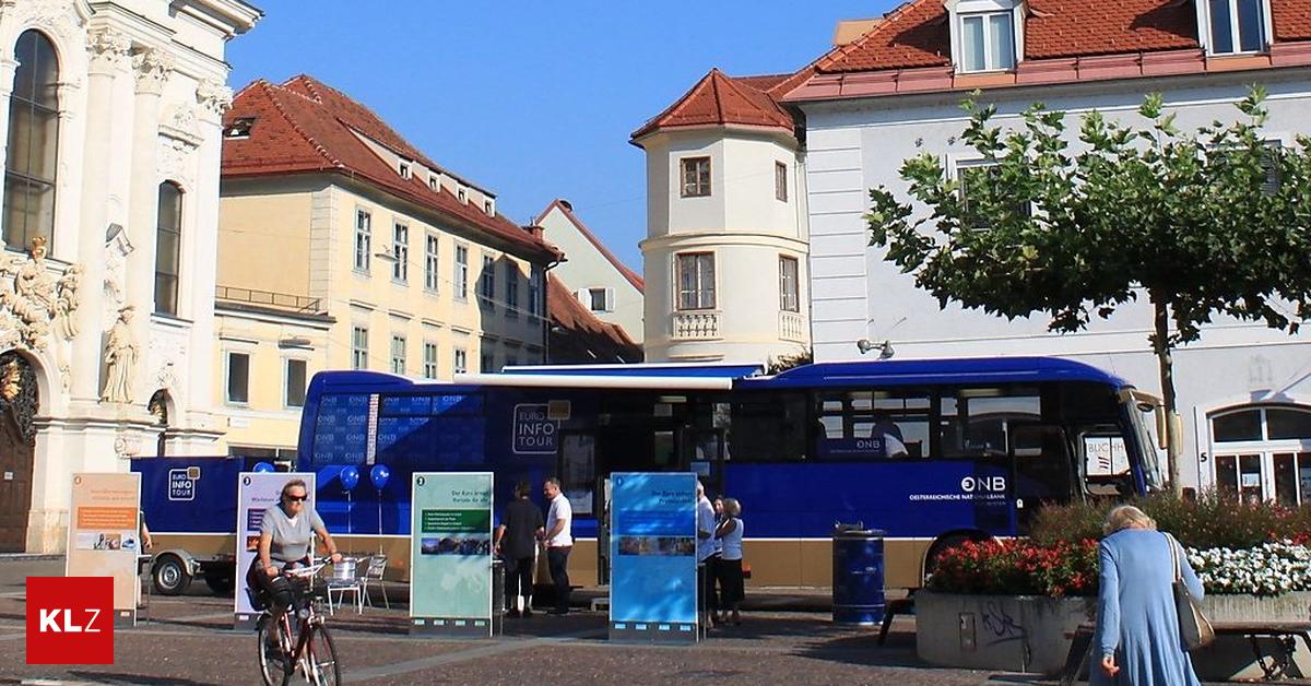 EuroBus Steirer tauschten 1,3 Millionen Schilling in Euro um