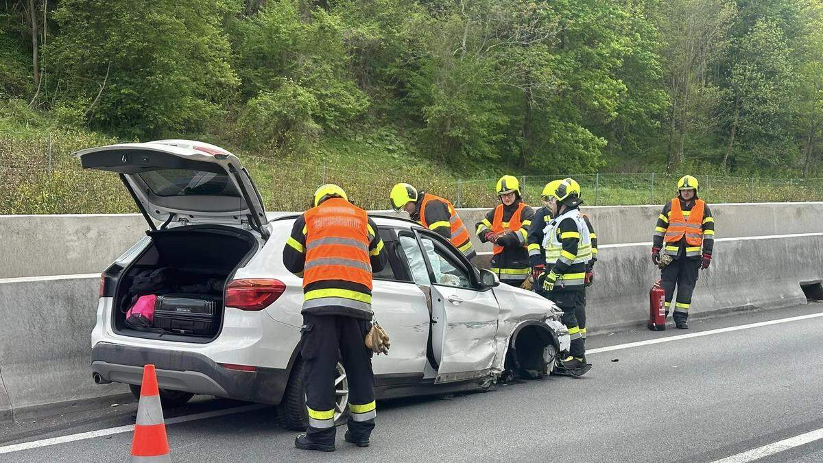 Der Lenker verunfallte mit seiner Familie