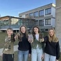 Sie wollen ohne freiwillig ohne Smartphones auskommen: Lukas, Magdalena, Sarah und Nina aus der 4. Klasse der Mittelschule in Anger 