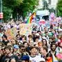 In Wien findet am Samstag die 30. Regenbogenparade statt