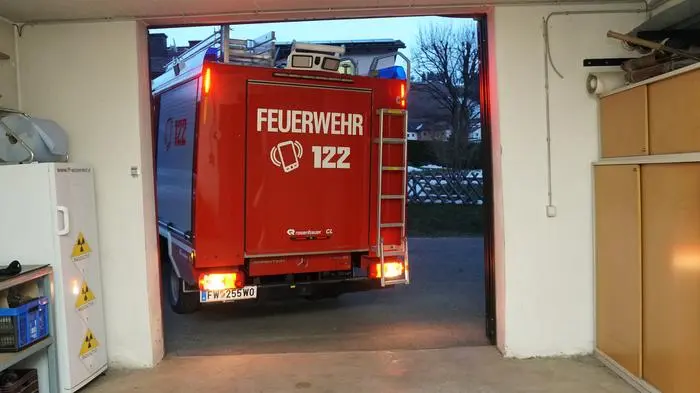 Die Garage im Rüsthaus ist zu niedrig