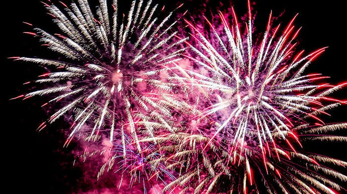 So schön kann ein Feuerwerk sein