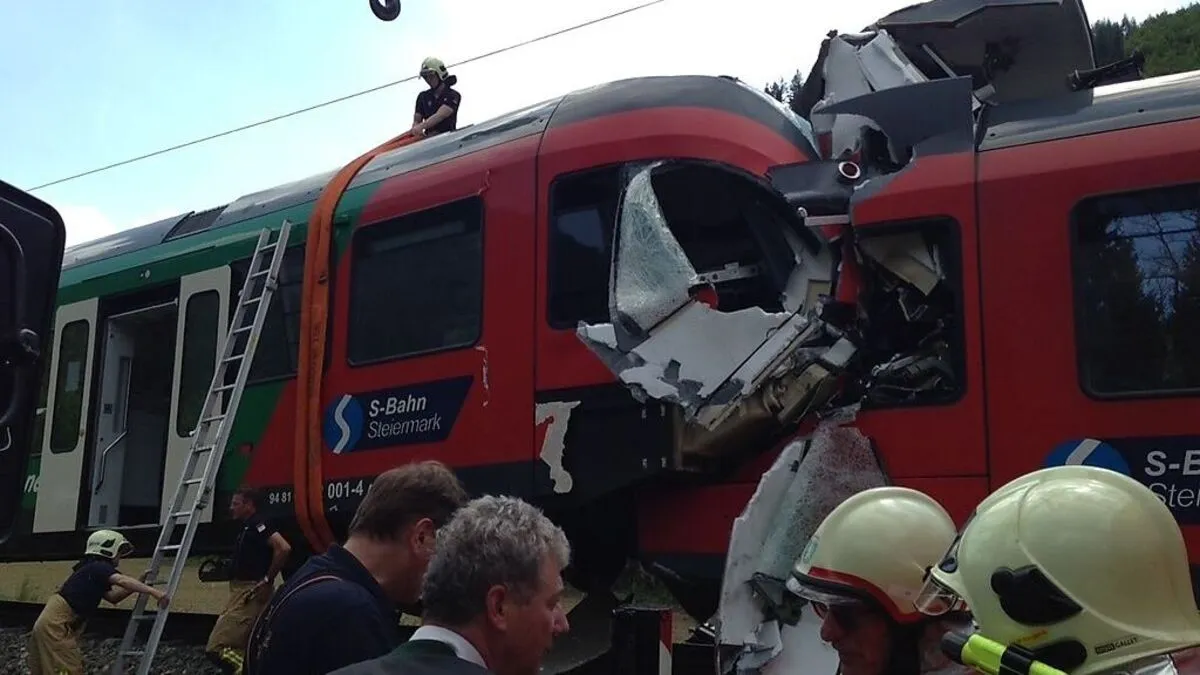 Zahlreiche Feuerwehren sind am Unfallort im Einsatz
