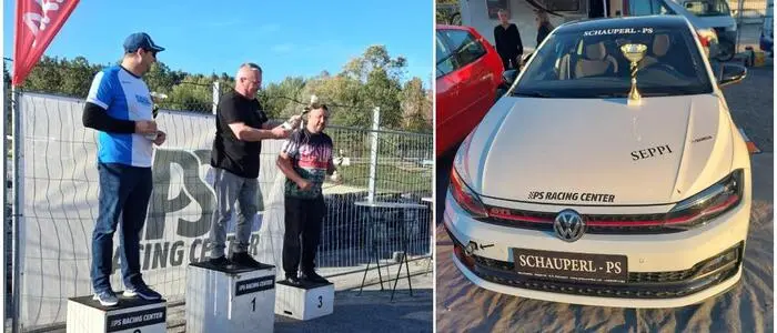 Karl Heinz Schauperl konnte in Greinbach seinen Klassensieg feiern