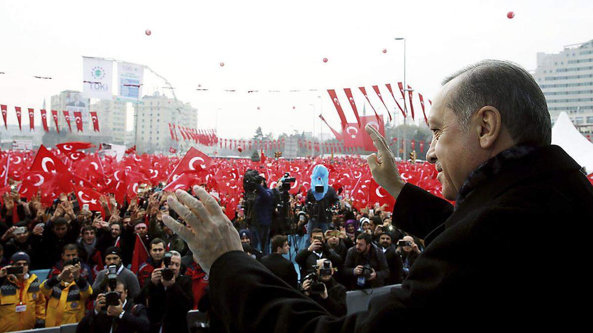 Auf dem Weg zu neuer Macht: Recep Tayyip Erdogan.