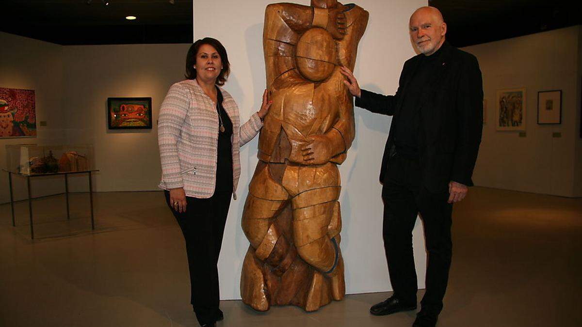 Susanne Leitner-Böchzelt leitet das Museum und hat mit Gotthard Fellerer die Ausstellung konzipiert 