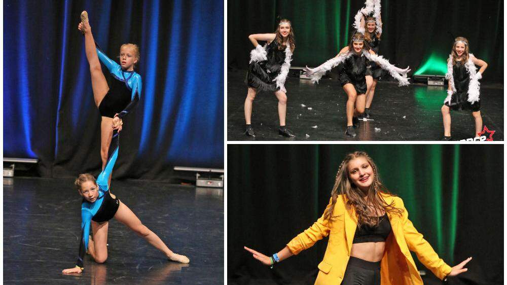 Die Tanzschule Valeina war mit fünf Tänzen am Bewerb vertreten