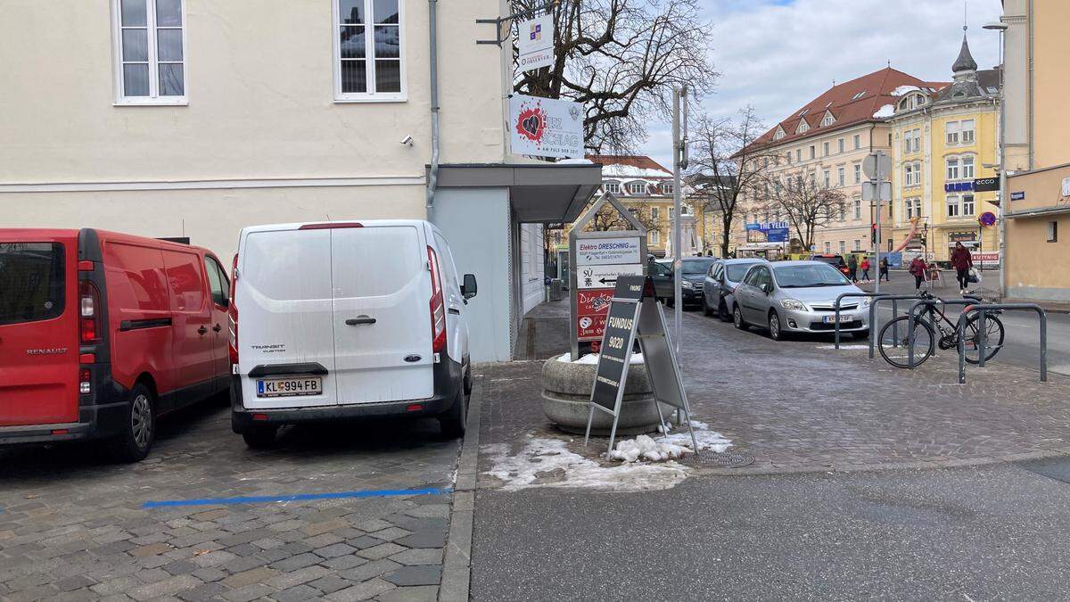 Hier, in der Klagenfurter Innenstadt, kam es im Jänner zu der furchtbaren Tat