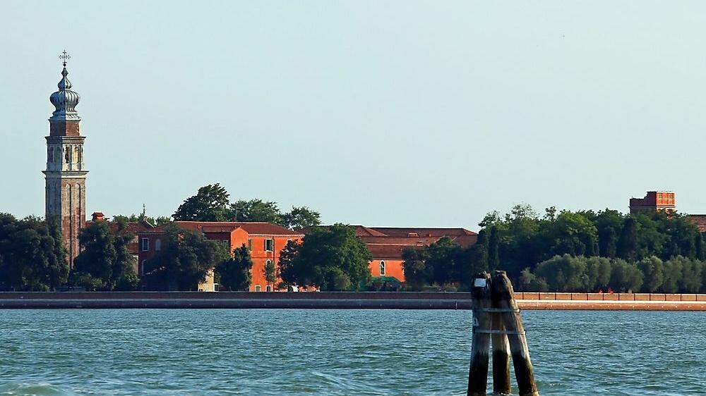 Die Klosterinsel San Lazzaro degli Armeni in der Lagune von Venedig