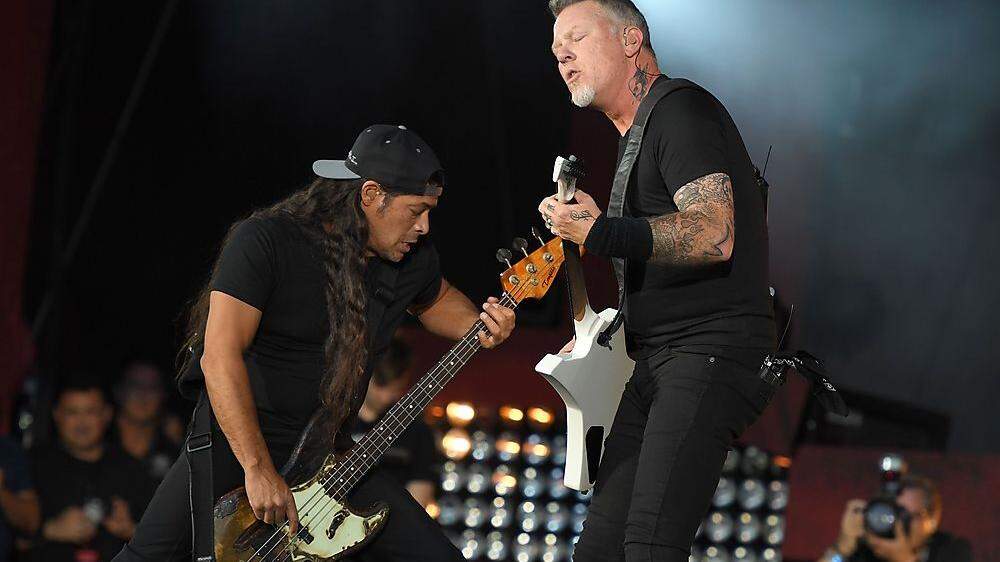 Kirk Hammett und James Hetfield von Metallica