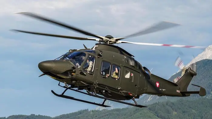 Ein Hubschrauber des Bundesheeres