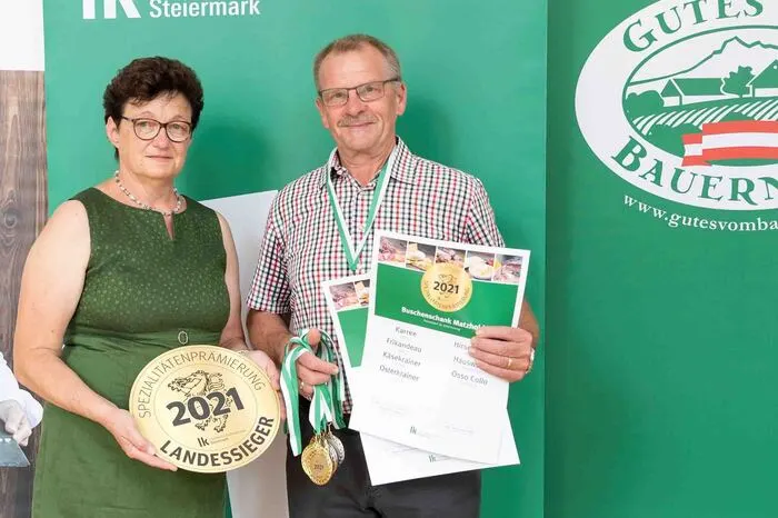 ... genauso wie der Buschenschank Matzhold aus Fehring.