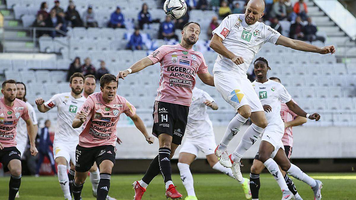 Hartberg kämpft heute gegen die WSG Tirol um Punkte