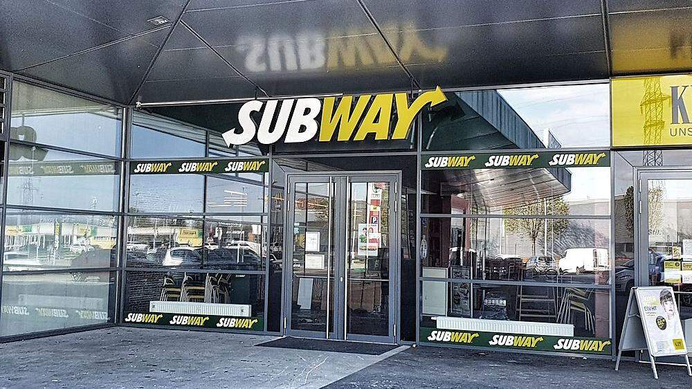 Die Subway-Filiale in Villach ist geschlossen