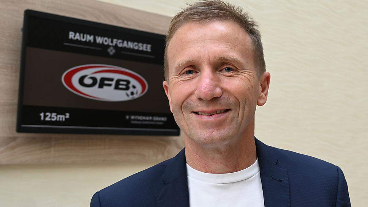 Klaus Mitterdorfer dirigiert jetzt den österreichischen Fußball