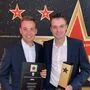 Armin Hofmann und Roland Tiefnig bei der Verleihung des Tiroler Jungunternehmerpreises