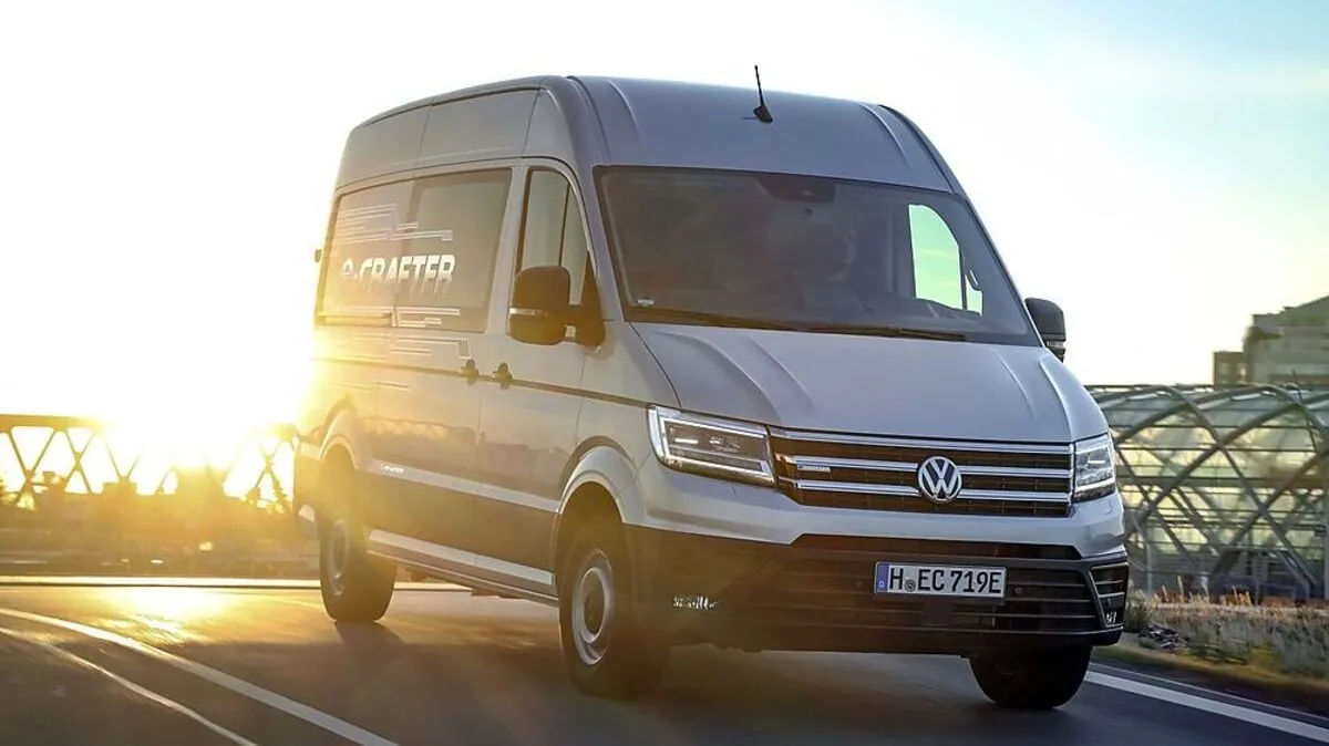 VW elektrifiziert den Crafter