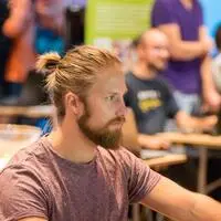 Harald Koberg organisiert regelmäßig das Button Festival in Graz