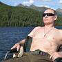 Putin beim Sonnenbaden