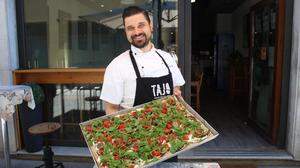 Die beste Pizza in Friaul hat laut &quot;L'Espresso&quot; Federico Lodolo (am Foto) vom Tajo in der Via Savorgnana 10 in der Innenstadt von Udine