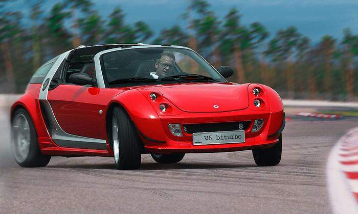 Heute ein Sammlerstück: Spaßmacher Smart Roadster