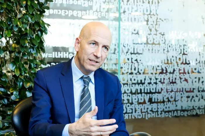 Interview Martin Kocher, Wirtschaftsminister, Graz am 26.02.2024, Foto: Stefan Pajman