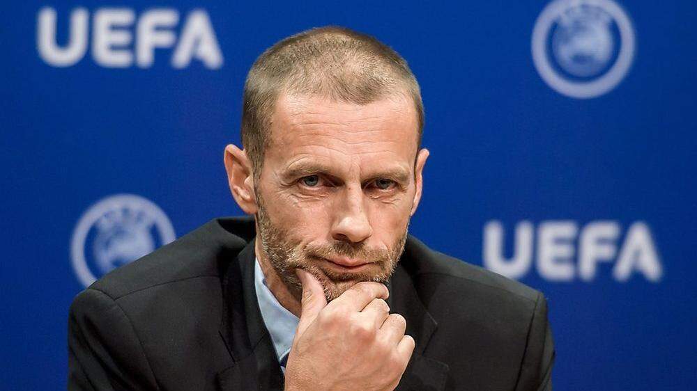 CO2-Emissionen kompensieren: UEFA-Boss Aleksander Ceferin