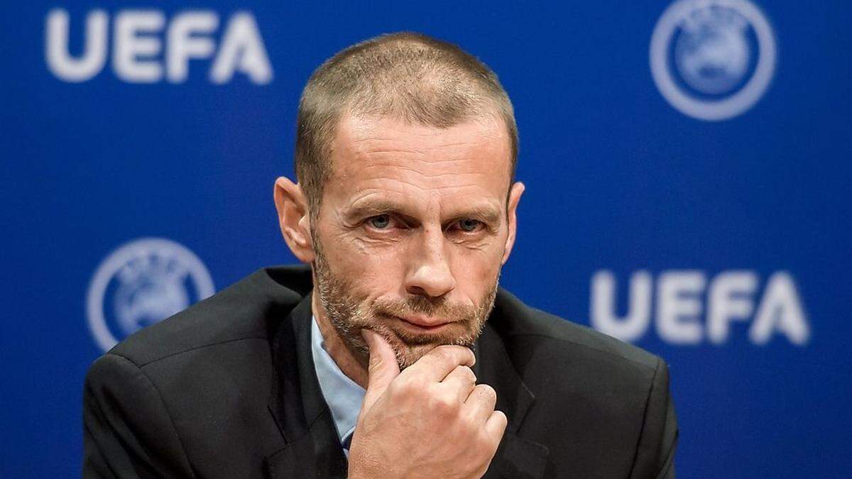 CO2-Emissionen kompensieren: UEFA-Boss Aleksander Ceferin