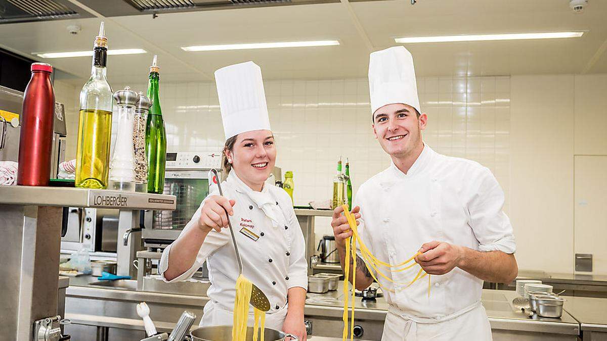 Stefanie Kohlmayr und Daniel Winkler verbindet die Leidenschaft für das Kochen