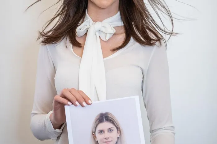 ... kaum wiederzuerkennen ist Jessica, 23, Drogistin aus Graz ...