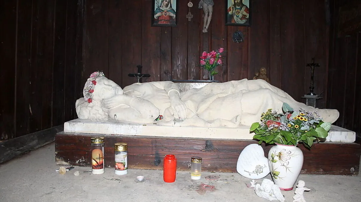 Die heilige Rosalia kann wieder in ihrer Grotte besucht werden