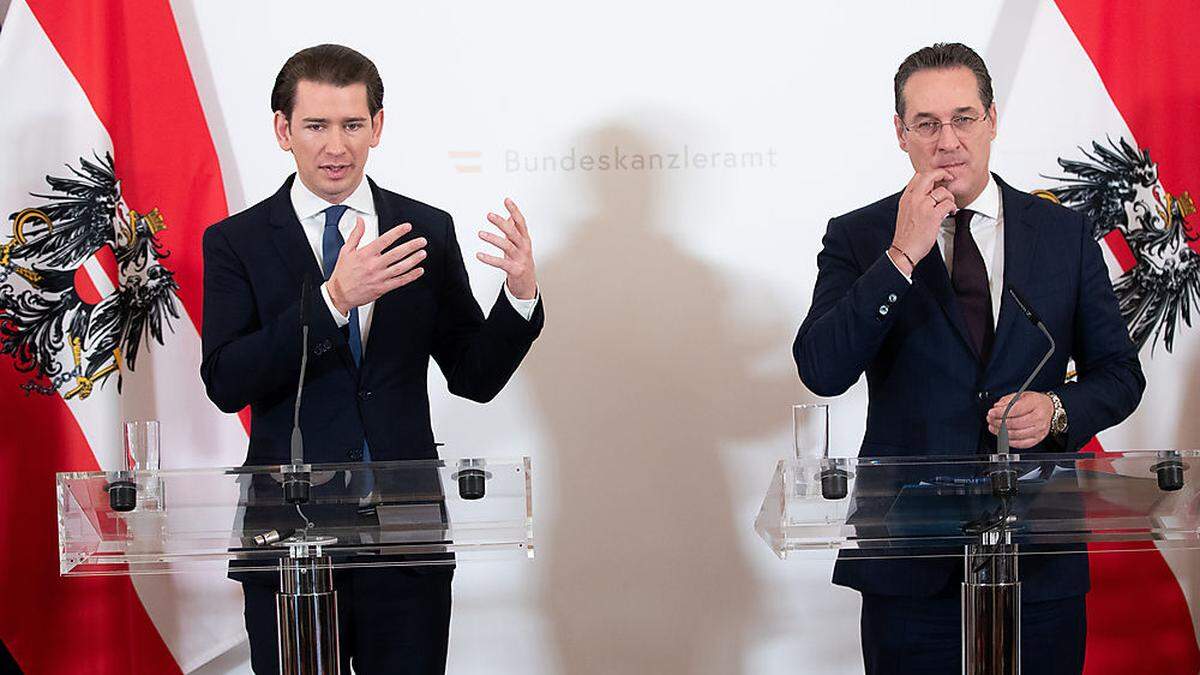 Ministerrat: Kurz, Strache