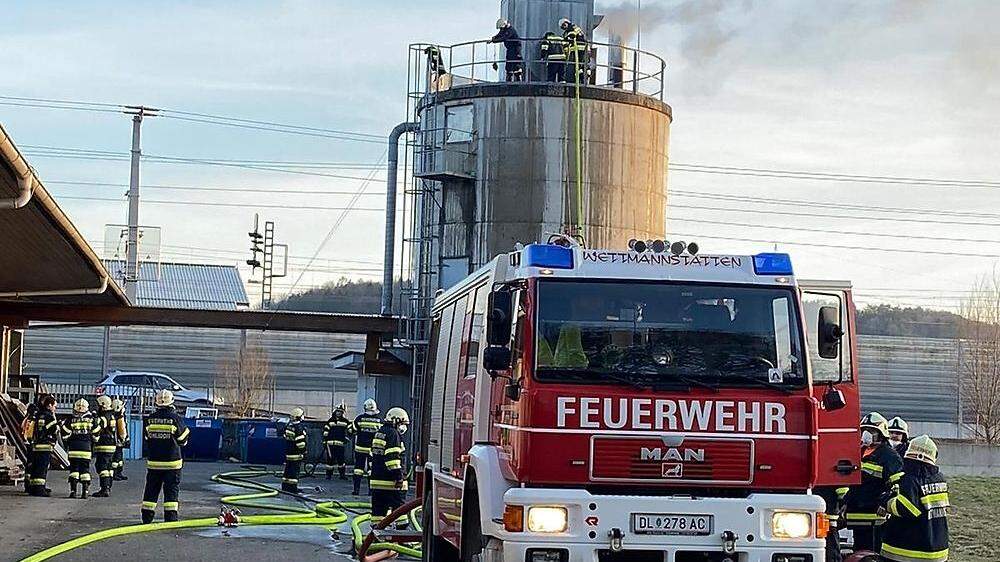 Die Feuerwehren Wohlsdorf und Wettmannstätten waren im Einsatz