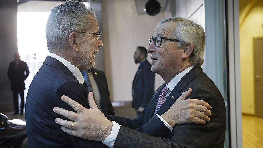 Van der Bellen und Juncker