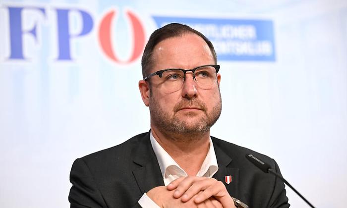 FPÖ-Generalsekretär Hafenecker 