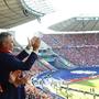 Bundeskanzler Karl Nehammer beim ÖFB-Spiel gegen die Niederlande 