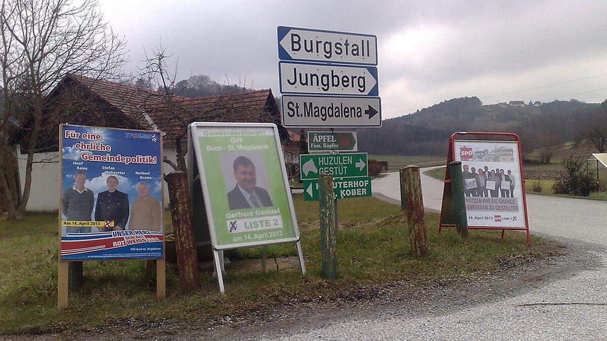 Nach der Fusion wählte Buch-St. Magdalena bereits 2013 erstmals einen neuen Gemeinderat 