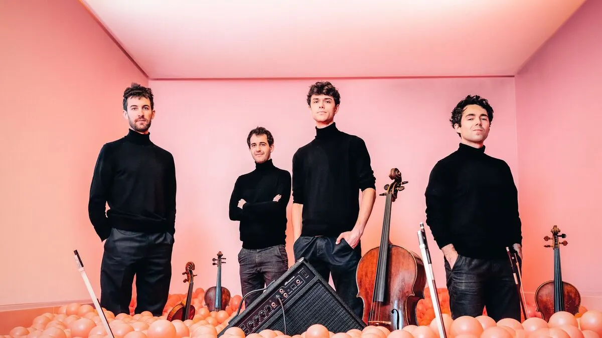 Das "Vision String Quartet" kommt zum Weissensee Klassik Festival