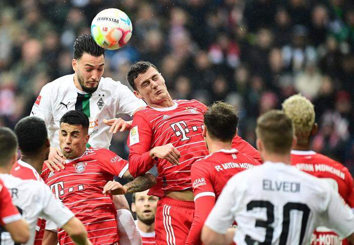 Gladbach behielt im Spiel gegen die Bayern die Überhand
