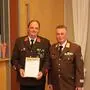 Für Hauptbrandinspektor Erwin Gattringer gab es das steirische Feuerwehrleistungsabzeichen in Silber