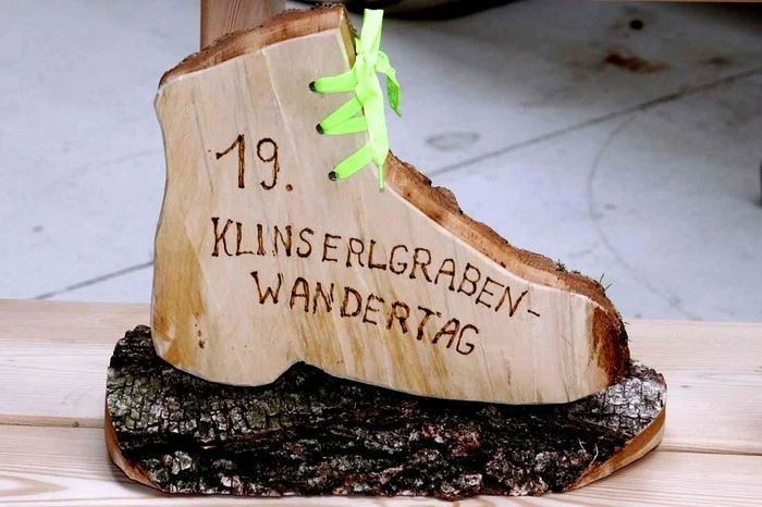 ...der 19.Internationale Klinserlgraben-Wandertag. 