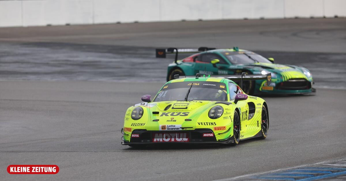 Lucas Auer gewinnt in Hockenheim, Thomas Preining vor Titelgewinn