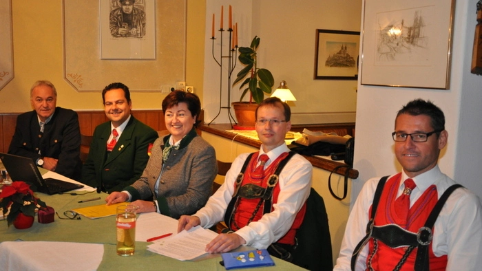 Zur Generalversammlung lud Mitte November der Musikverein Neumarkt.