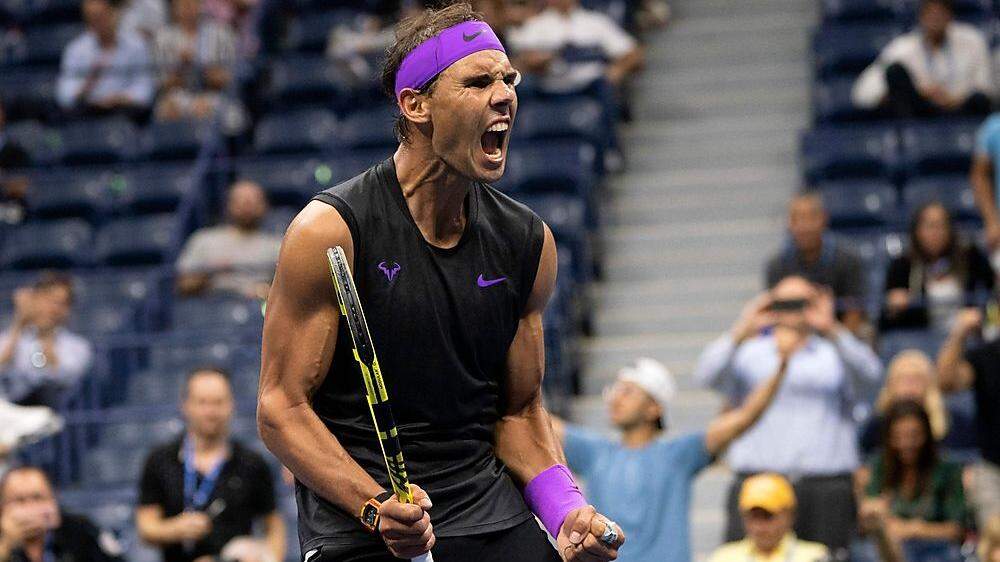 Rafael Nadal steht im Halbfinale der US Open.