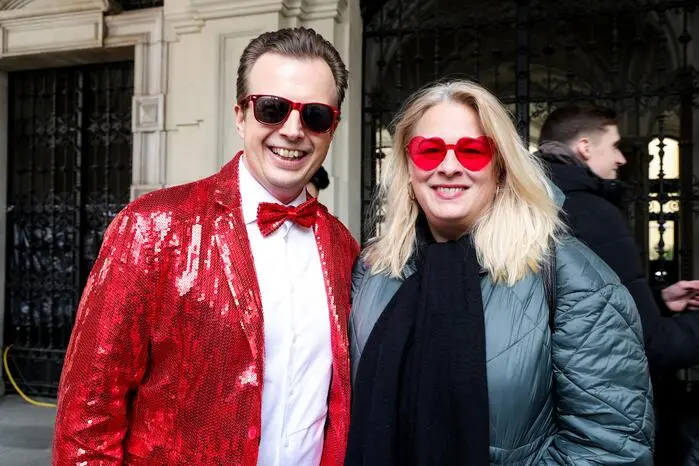 Landesrat Karlheinz Kornhäusl und die Grazer Stadträtin Claudia Unger
