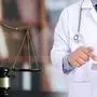 law concept Judge law medical Pharmacy compliance Health care business rules.