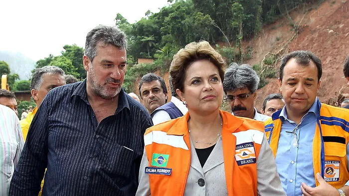 Sergio Cabral (rechts) ist einer der korruptesten Politiker Brasiliens