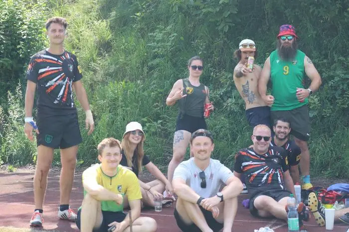 Sowohl Frauen als auch Männer spielen in Leoben Rugby.
