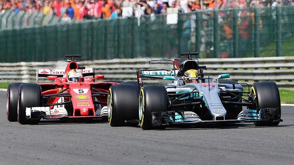 Die Formel 1 mit Hamilton, Vettel & Co. startet 70 Minuten später